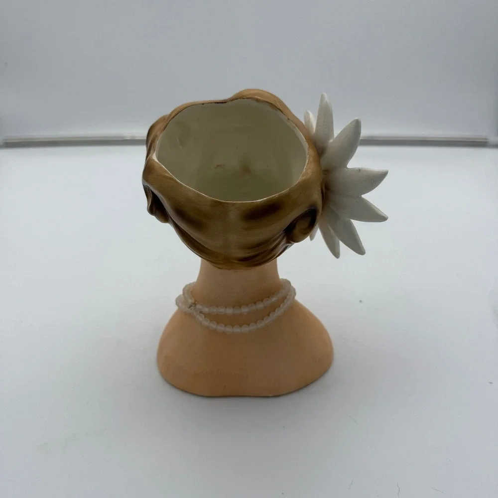 RARE! Vintage 1958 Napco Lady Head Vase C3141B ESTHER WILLIAMS Japan 1950